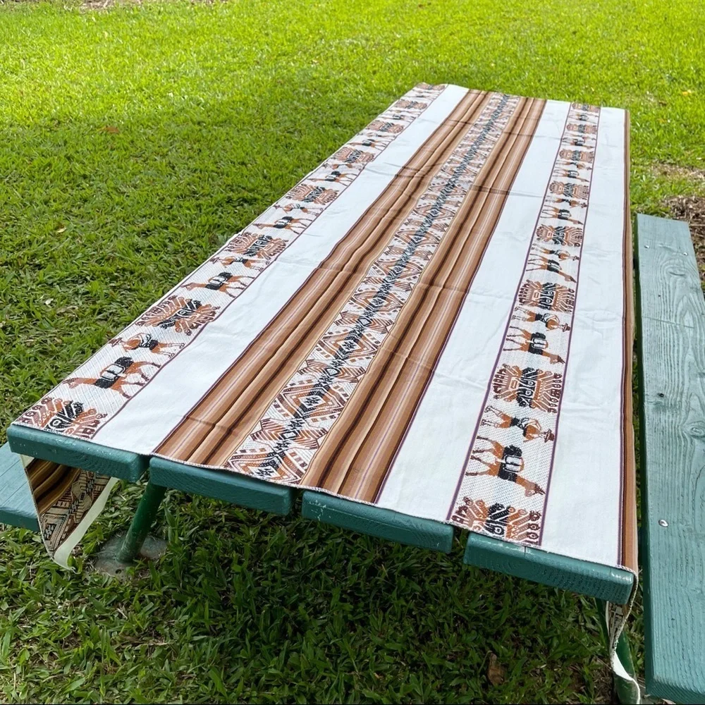 Vintage Tablecloth and Placemats Set Costa Rica or Peru